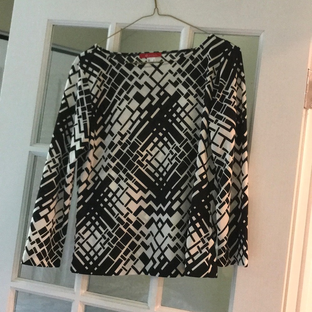 Anne Klein fitted formal top